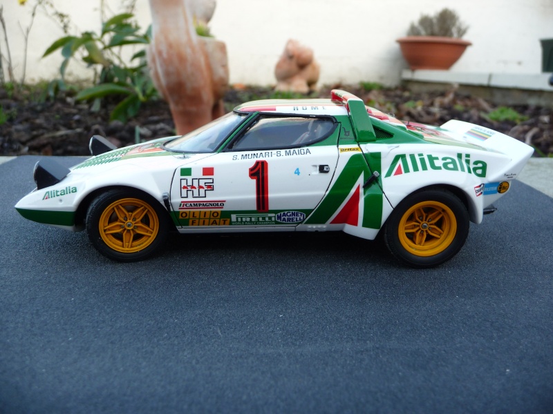 V092 LANCIA STRATOS HF RALLYE MONTE CARLO 1975 RAFFAELE PINTO DECALS VIRATE 1/43