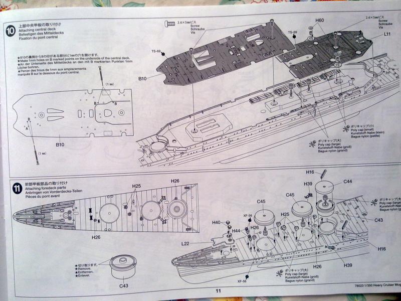 croiseur lourd Mogami au 1/350 par Pascal 94 - Tamiya  81373006092010658