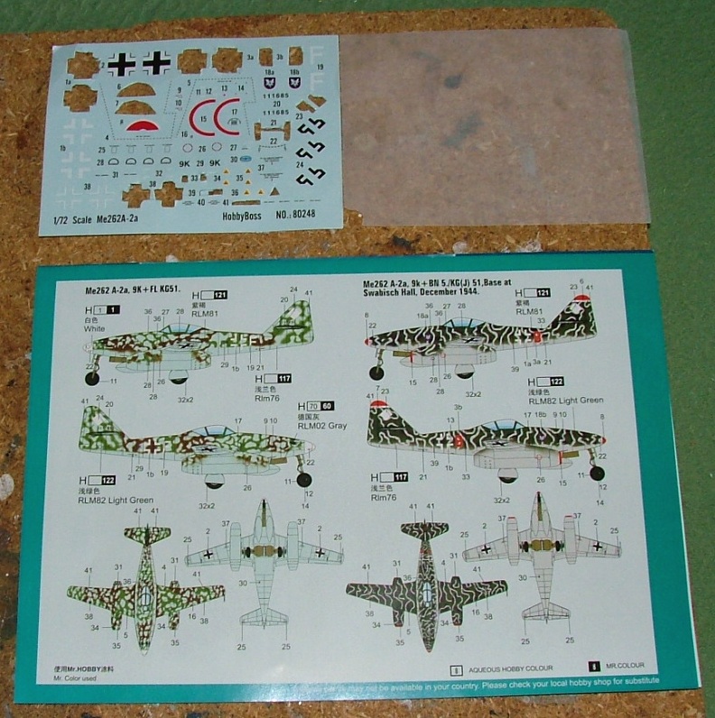 Me 262 Zwilling Luft 1946 au 1/72 - TERMINE ! - Page 3 841055DSCF2964