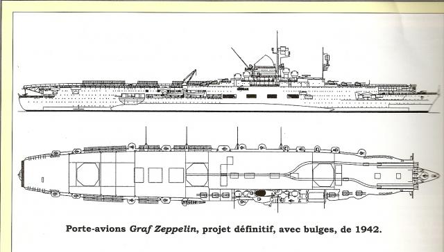 DES LIMBES DE L'HISTOIRE (2) : LES PORTE-AVIONS - Page 1 91195Graf_Zeppelin_1942