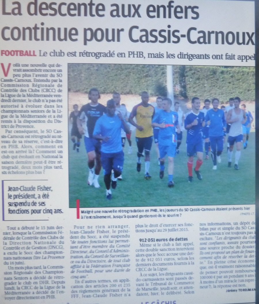 CARNOUX FOOTBALL CLUB   - Page 17 948303P1100384