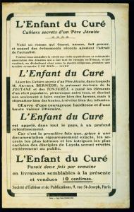 Bernède, Arthur Mini_577415Enfant_du_cure_n_2_verso