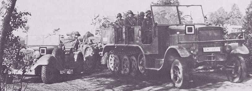 Sdkfz 7, tracteur semi-chenillé 1107536