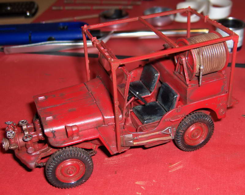 Fire Jeep [Italeri 1/24°] de Christophe (atelier) - Page 3 190400HPIM0818