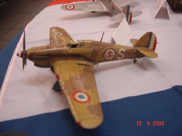 Hawker HURRICANE Alsace Hasegawa 1/48e 283410expo_Maquette_club_2009__206_