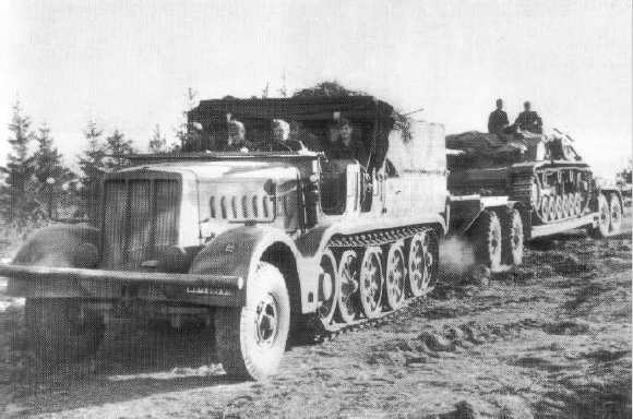 Sdkfz 9, tracteur semi-chenillé "Famo" 3554634