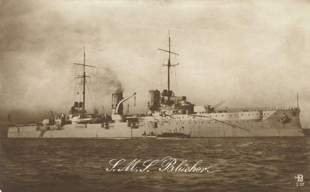 ROYAL NAVY CROISEUR DE DE BATAILLE HMS HOOD 364638SMS_Blucher