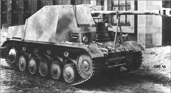 Sd.Kfz 132 Selbstfahrlafette ou "Marder II" 3942689