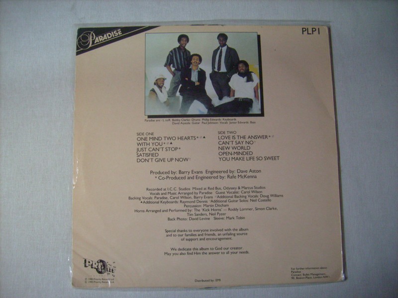 LP-PARADISE-LOVE IS THE ANSWER-1983-PRIORITY RECORDS 481154para2