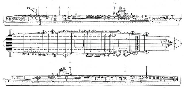 JAPON PORTE-AVIONS CLASSE SHOKAKU 492446Porte_avions_classe_Shokaku