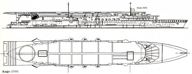 JAPON PORTE-AVIONS KAGA 507368Porte_avions_Kaga_4