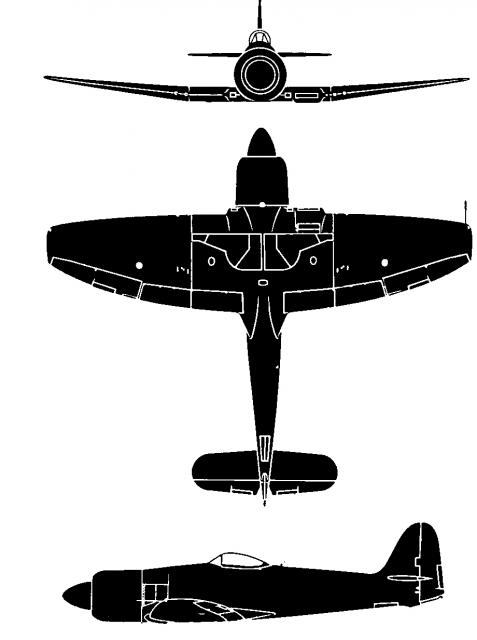 HAWKER SEA FURY 591214Sea_Fury_FB11_Silh