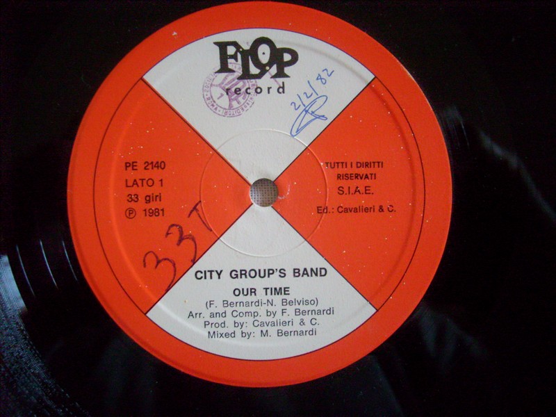 12'-CITY GROUP'S BAND-OUR TIME-1981-FLOP REC 702053city