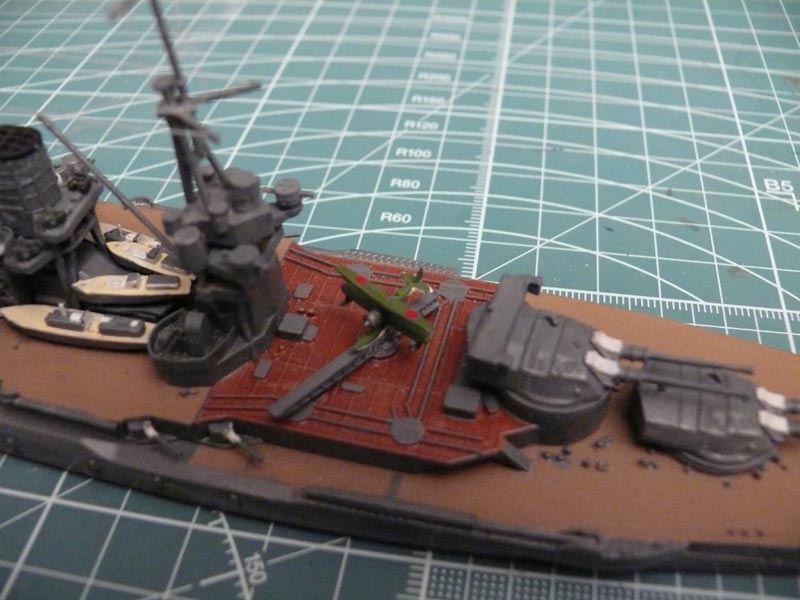 IJN Nagato par yuth 1/700 Aoshima 72050543