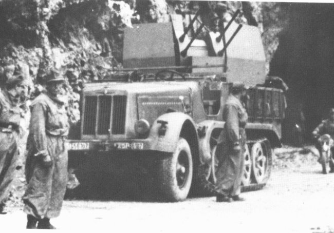 Sdkfz 7, tracteur semi-chenillé 79307016