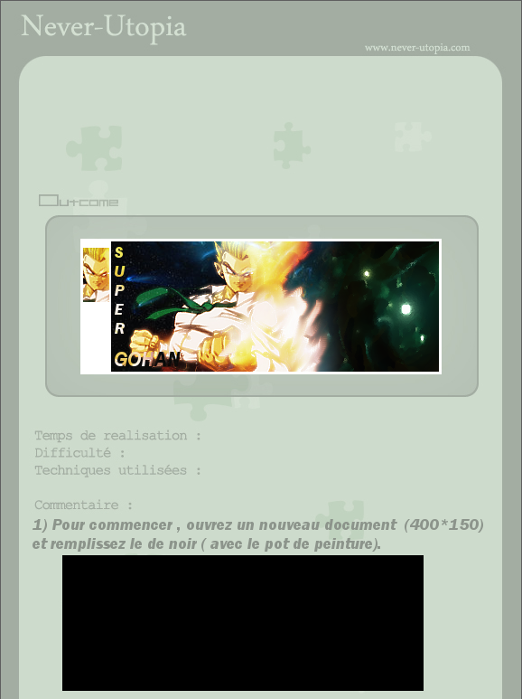 Gohan's power 816817tuto3