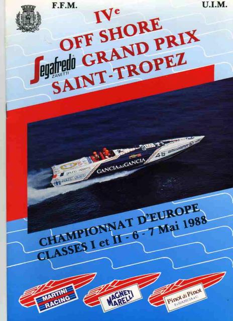 Grand Prix de St Tropez   de fin 80 début 90 826861226342