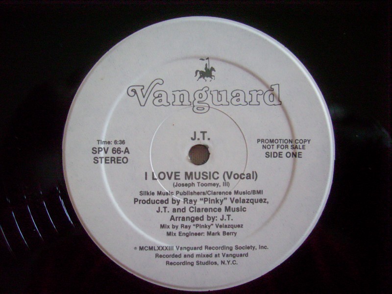 12'-J.T-I LOVE MUSIC-1983-VANGUARD REC 853879jt