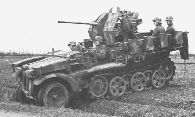 Sdkfz 10, tracteur semi-chenillé 9139211