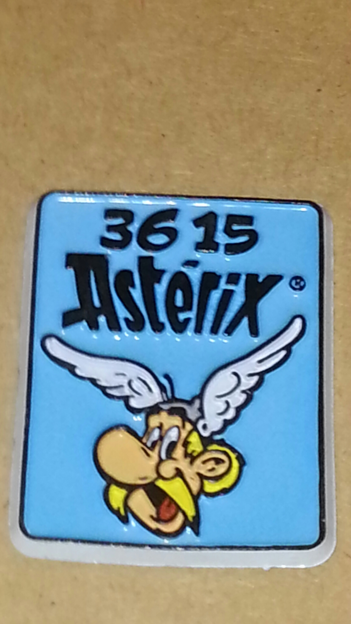 Porte-clés Obélix translucides : cadeaux du 36 15 Astérix ! Bxs1