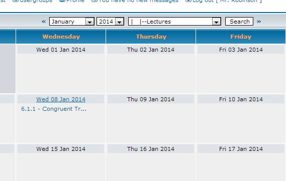 How to use the Interactive Calendar Spb7