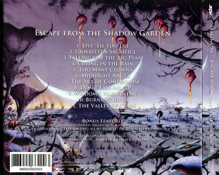 Magnum - Escape From The Shadow Garden (Digipak Edition) (2014)  Cjoo