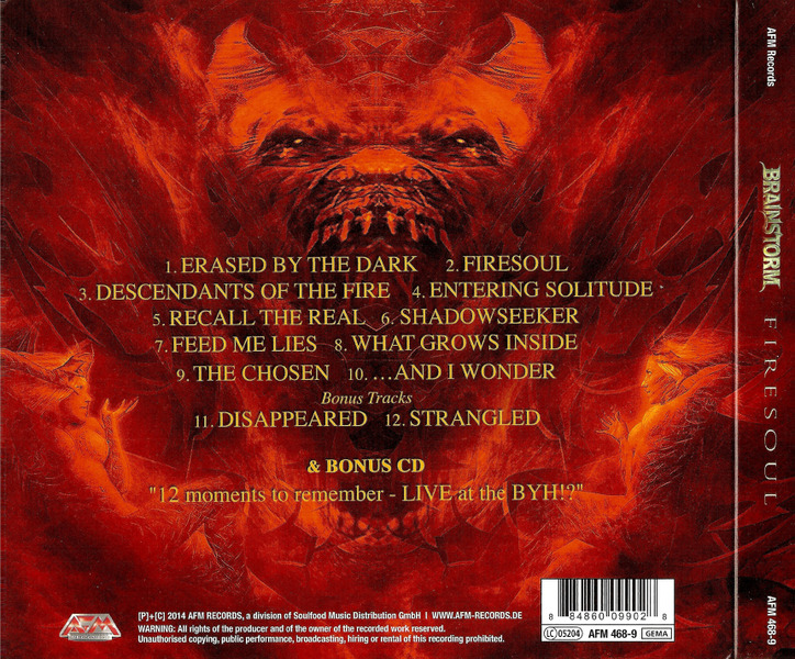 Brainstorm - Firesоul (2CD) (Limited Edition Digipak) (2014)  Qaxs