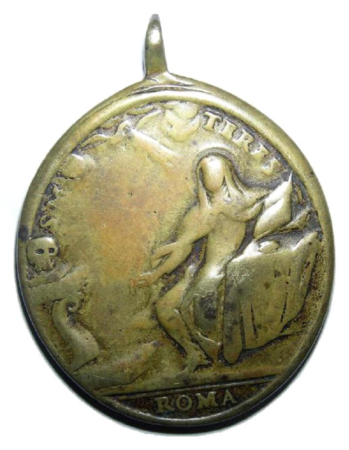 Medalla de San José con el Niño Jesús / Santa Teresa de Jesús, S. XVIII 6medallasanjosconniojes