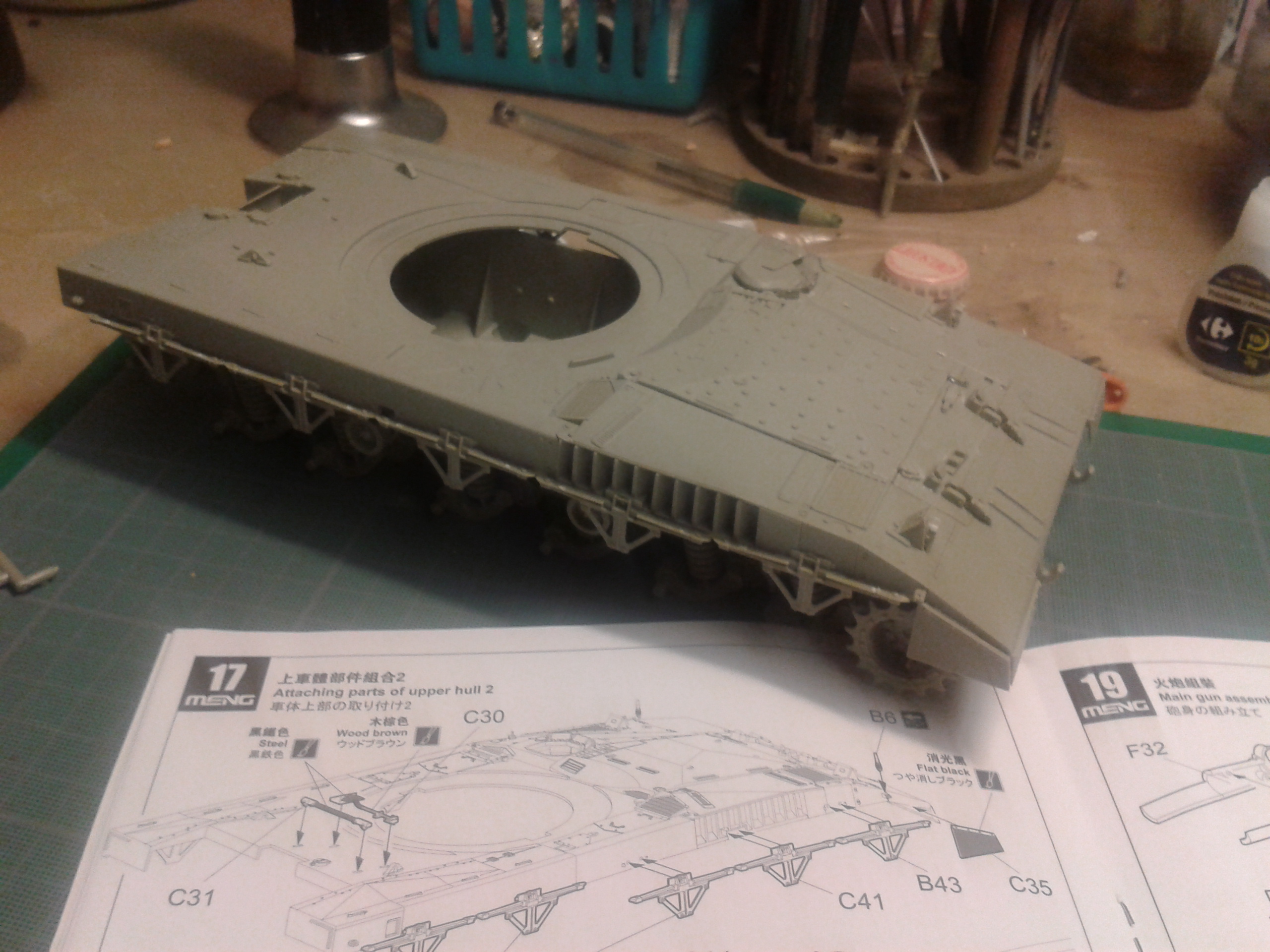 IDF MERKAVA MK.3D EARLY au 1/35 By Meng....Terminer !!! 20130218220345