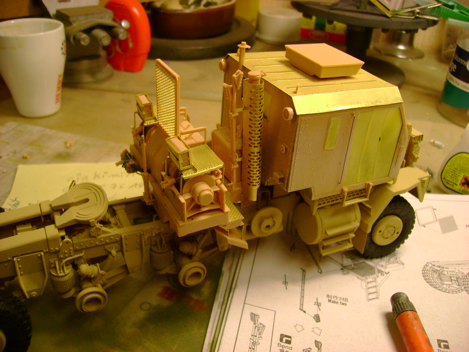 M1070 Truck Tractor & M1000 Semi-Trailer By T-bird!!!!! 1/35 Hobby Boss.Up du01/02.... - Page 4 112cnm