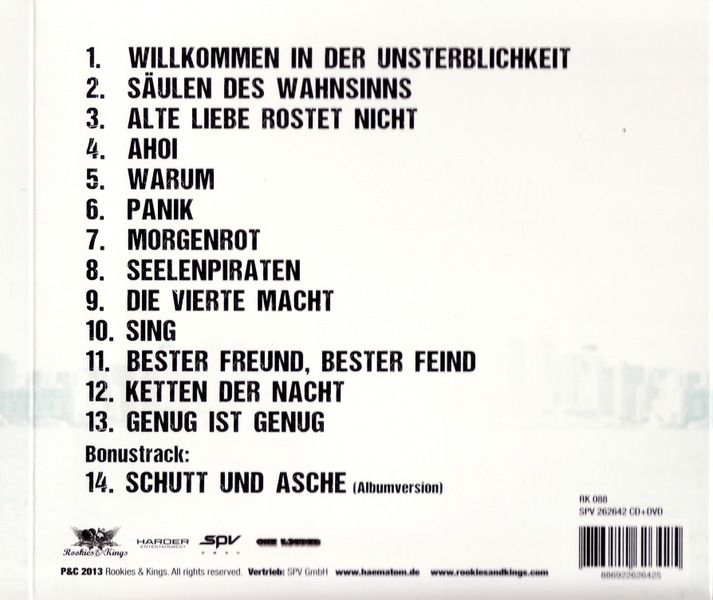 Hämatom - Kenzeitmensch (Limited Edition Digipak) (2013)  87wd