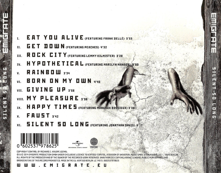Emigrate (Rammstein) - Silent So Long (Limited Edition Digipak) (2014)  Xi4izn
