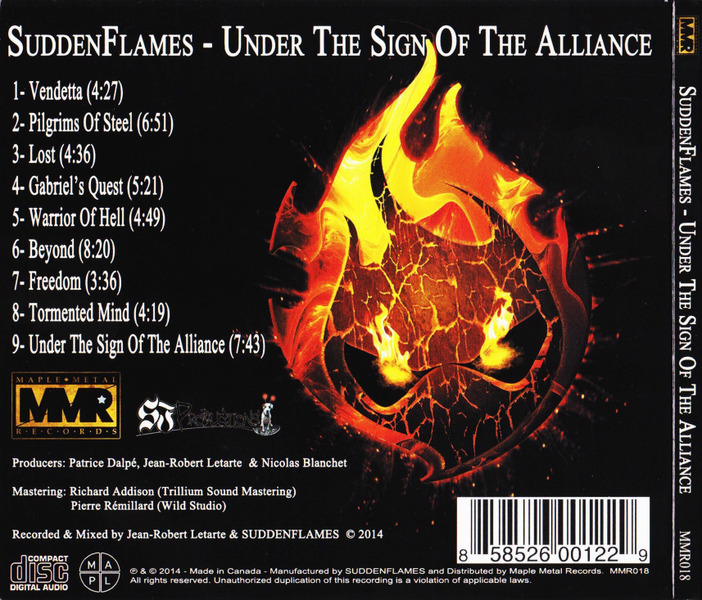 SuddenFlames - Under The Sign Of The Alliance (2014) 3mBHXv