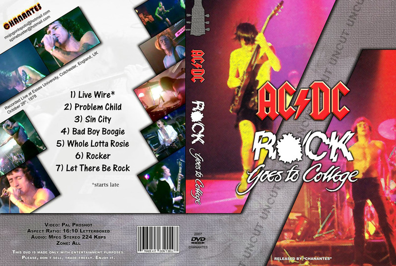 AC/DC - Rock Goes To College - 1978-10-28 ESSEX (2007)  HyRuEa