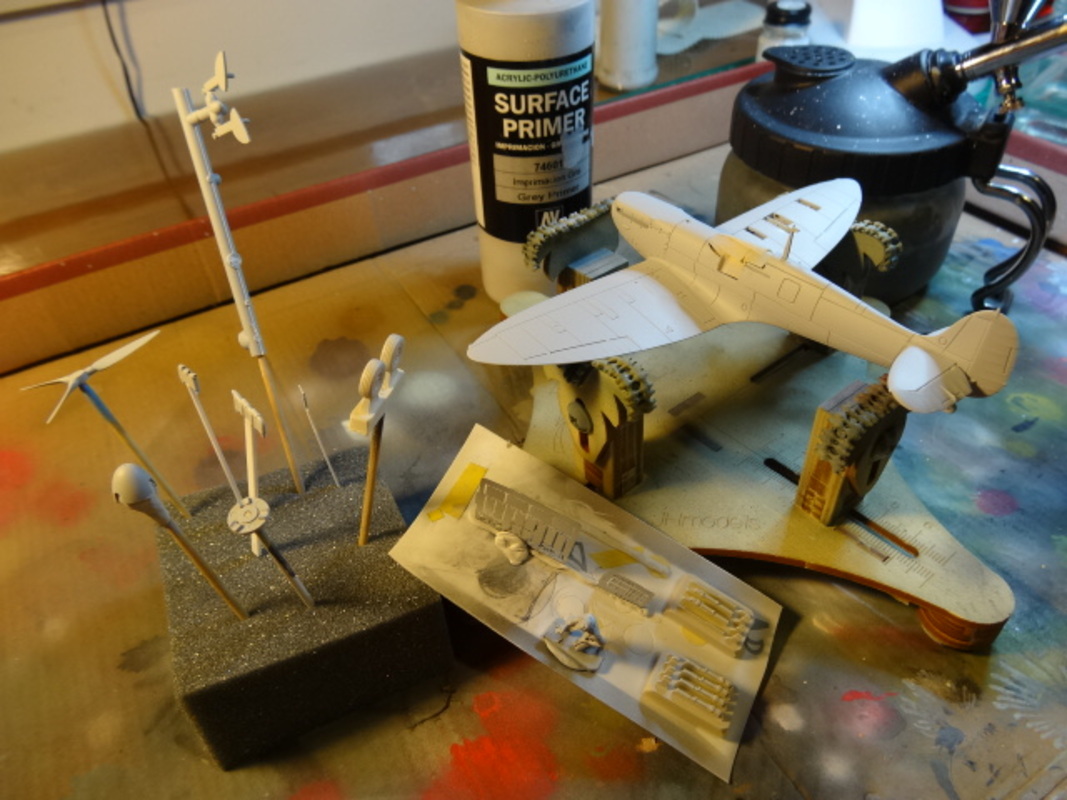 Spitfire Mk.IIa [Airfix] 1/72 Afxspitmkiia34