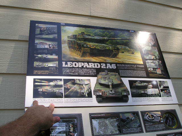 1/16 Tamiya FO Leopard 2A6 FO with gun stabilisator and AFV upgrades P3ai