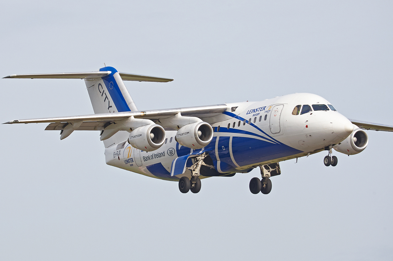 [21.05.2014] Avro RJ85 (EI-RJX) Cityjet couleurs Leinster XxeIXu