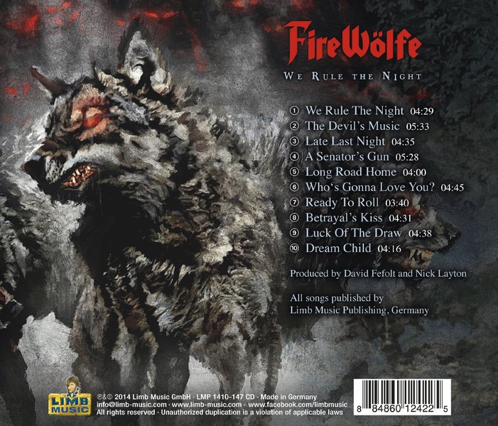 FireWölfe - We Rule The Night (2014)  S3NAnV