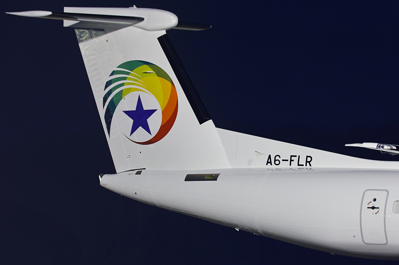 [03/02/2015] Dash8  (A6-FLR) Falcon Aviation Services Dugip0