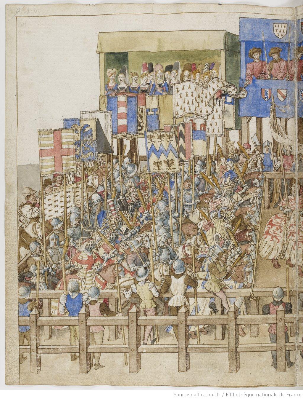 Libro del torneo del Rey René de Anjou (1460) 0HH78r