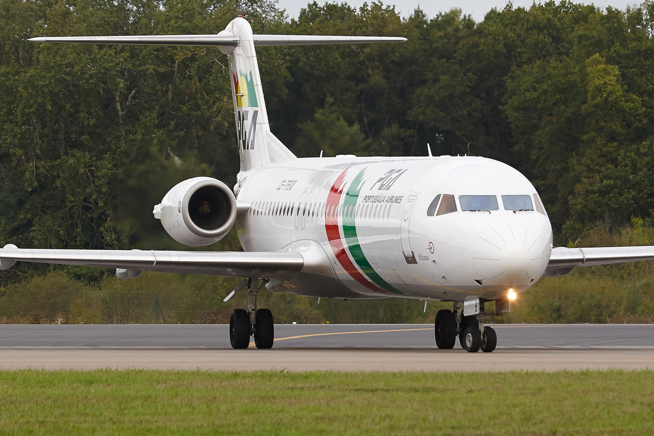 [21/10/2014] Fokker 100 (CS-TPB) Portugalia MPibdI