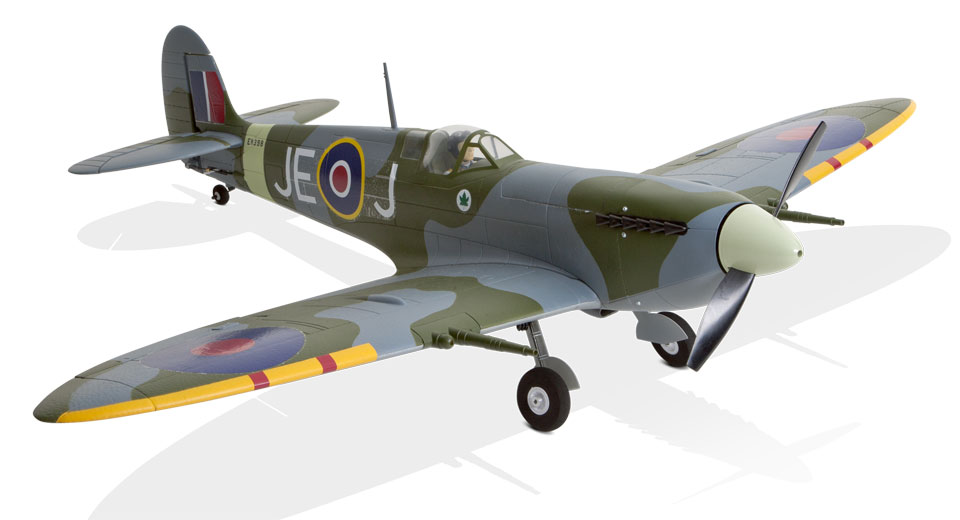 PARKZONE SPITFIRE MK IX BNF (PKZ5775) J.E. Johnnie Johnson Spitfire Fighter Ace Plane Parkzonemkixspitfirebnf