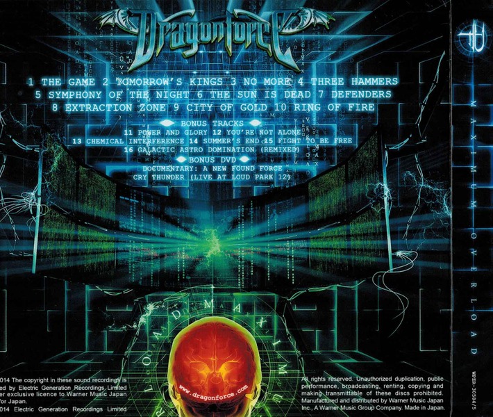 DragonForce - Maximum Overload (Japan Special Edition) (2014) + all scans KogYqP