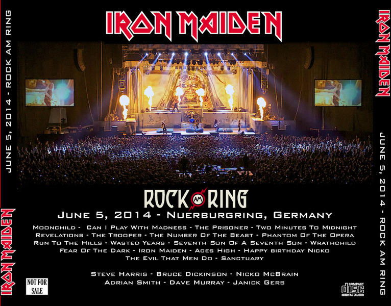 Iron Maiden - Rock Am Ring (5 June 2014 Nuerburgring Germany) (2014)  ZudGNG