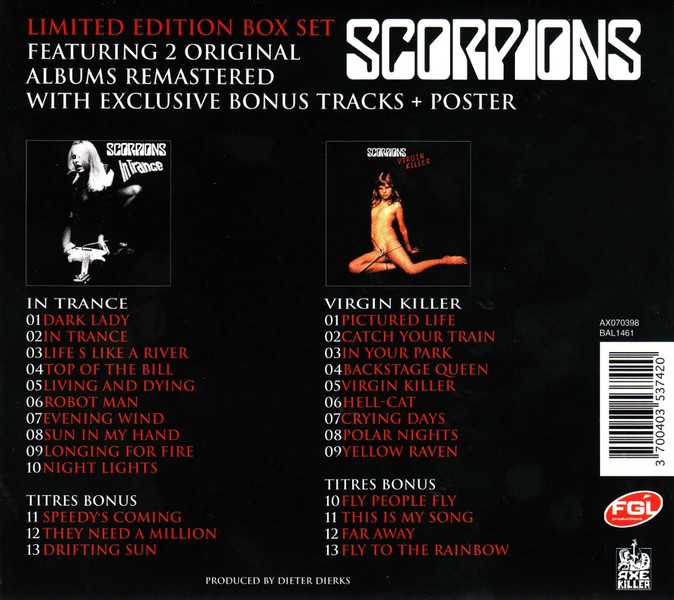 Scorpions - In Trance + Virgin Killer (2CD) (Limited Remastered France Edition) (2004) F6tl