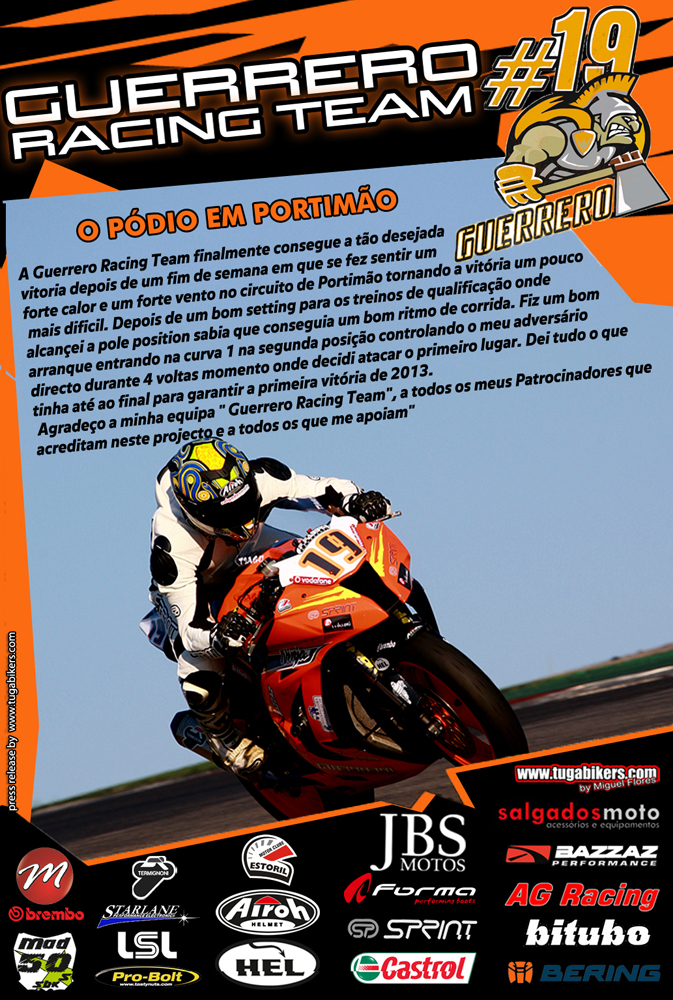 Press Release 2013| Campeonato Nacional de Velocidade - Portimo I 4sr1