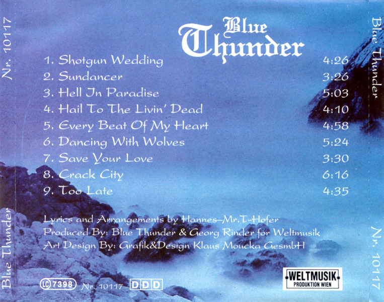 Blue Thunder - Blue Thunder (1998)  0opa