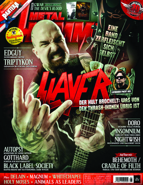 Metal Hammer (Germany) - Mai 2014  Huik