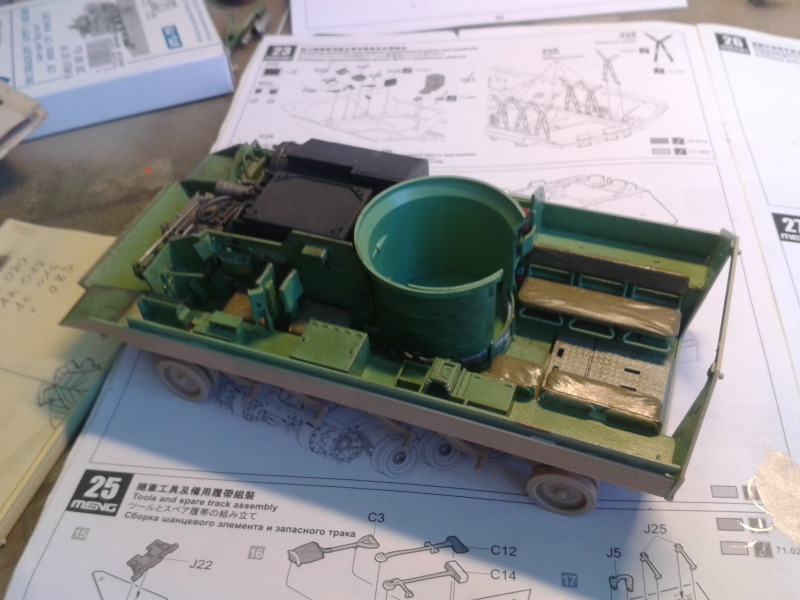 Bradleys M2A3 w/Busk III Meng 1/35 by T-Bird....Terminer !!!!! Jtgs