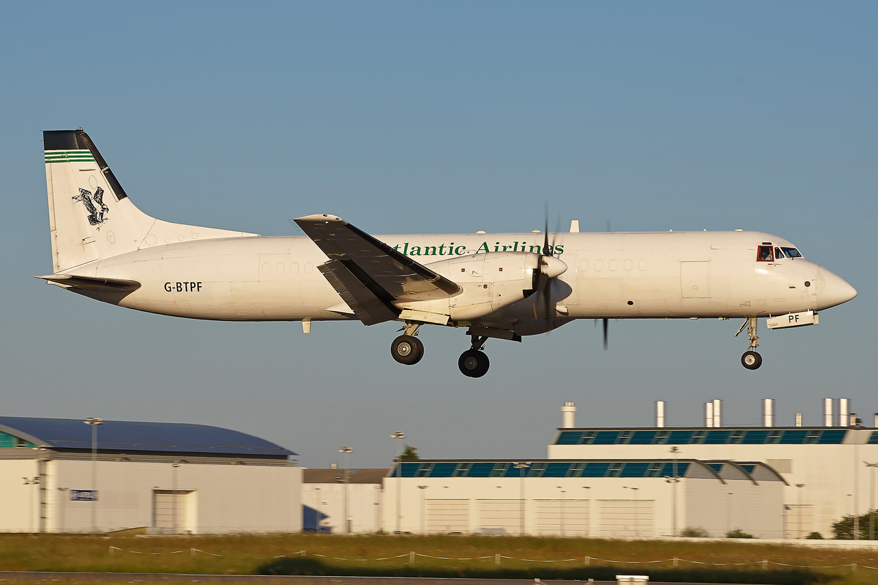 [18/05/2014] Bae ATP (G-BTPF) Atlantic Airlines T4ks3